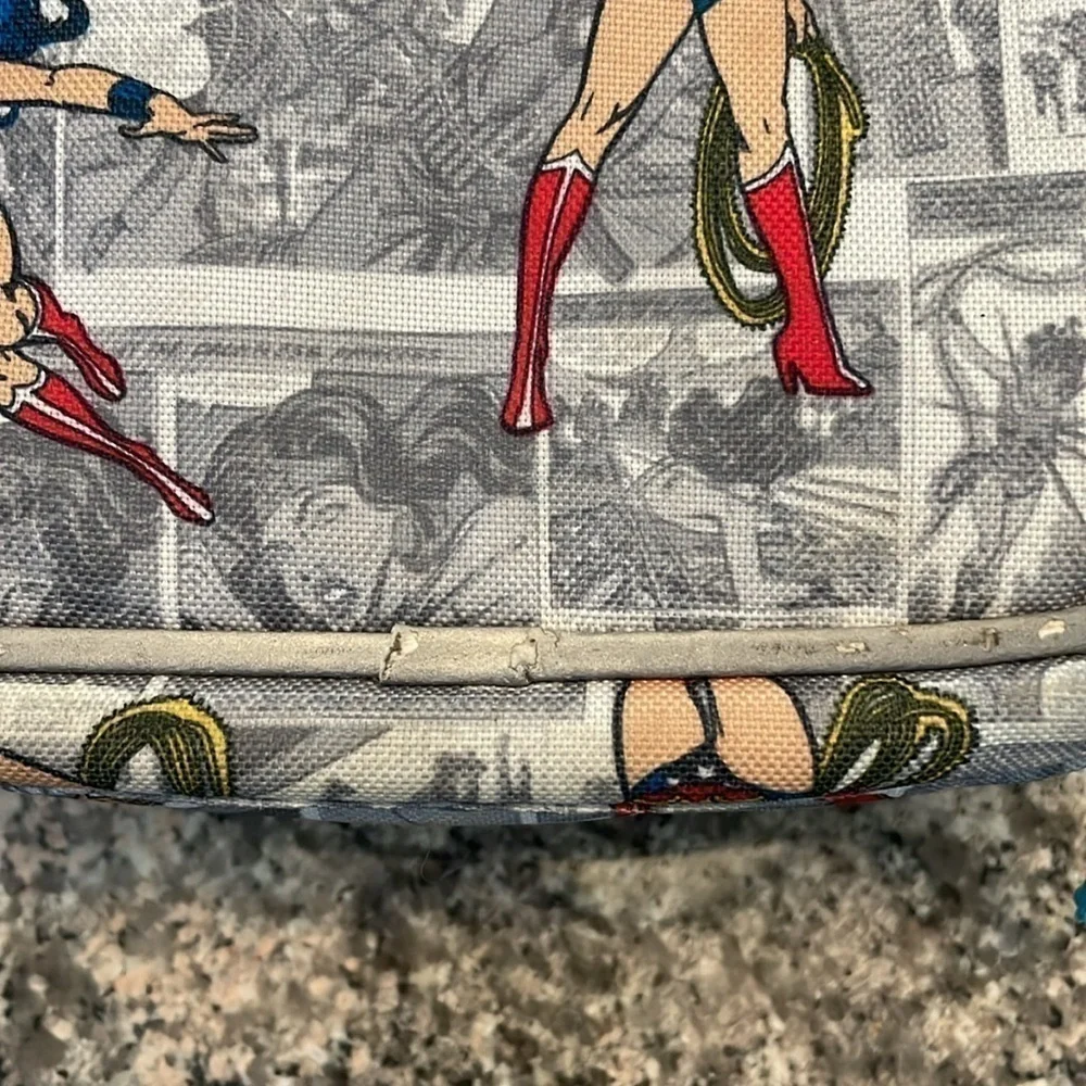 Pottery Barn kids insulated engraved Wonder Woman lunch box
